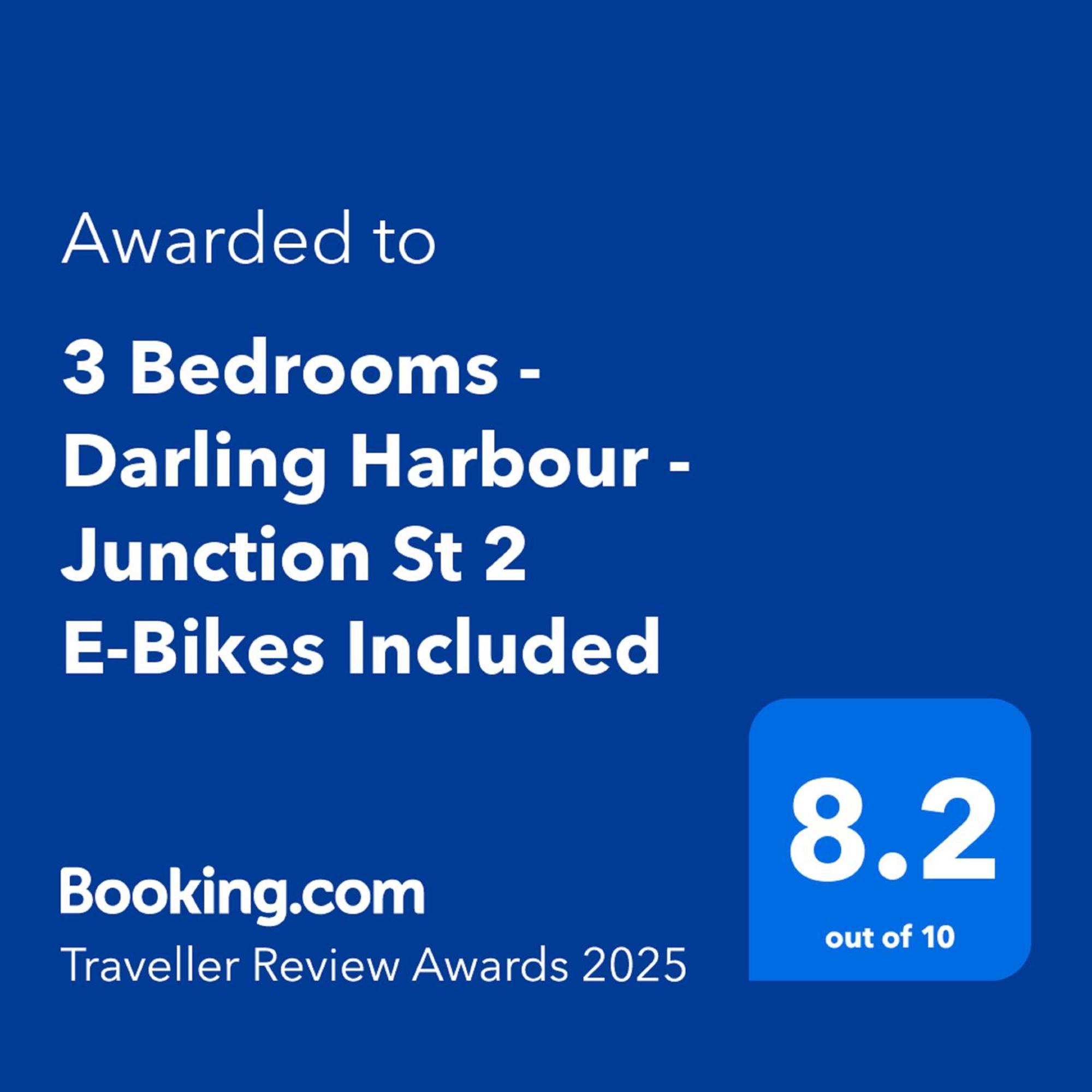 3 Bedrooms - Darling Harbour - Junction St Cité de Cité de Sydney Extérieur photo